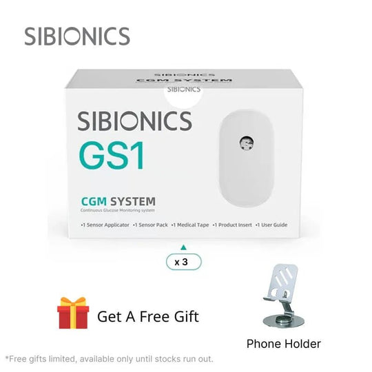 SIBIONICS GS1 Continuous Glucose Monitoring (CGM) System - SIBIONICS