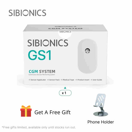 SIBIONICS GS1 Continuous Glucose Monitoring (CGM) System - SIBIONICS