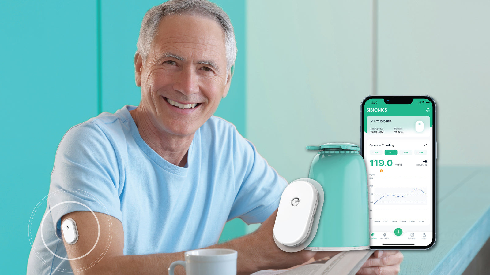 Revolutionizing Diabetes Care: The Remarkable Journey of the GS1 Continuous Glucose Monitoring System - SIBIONICS