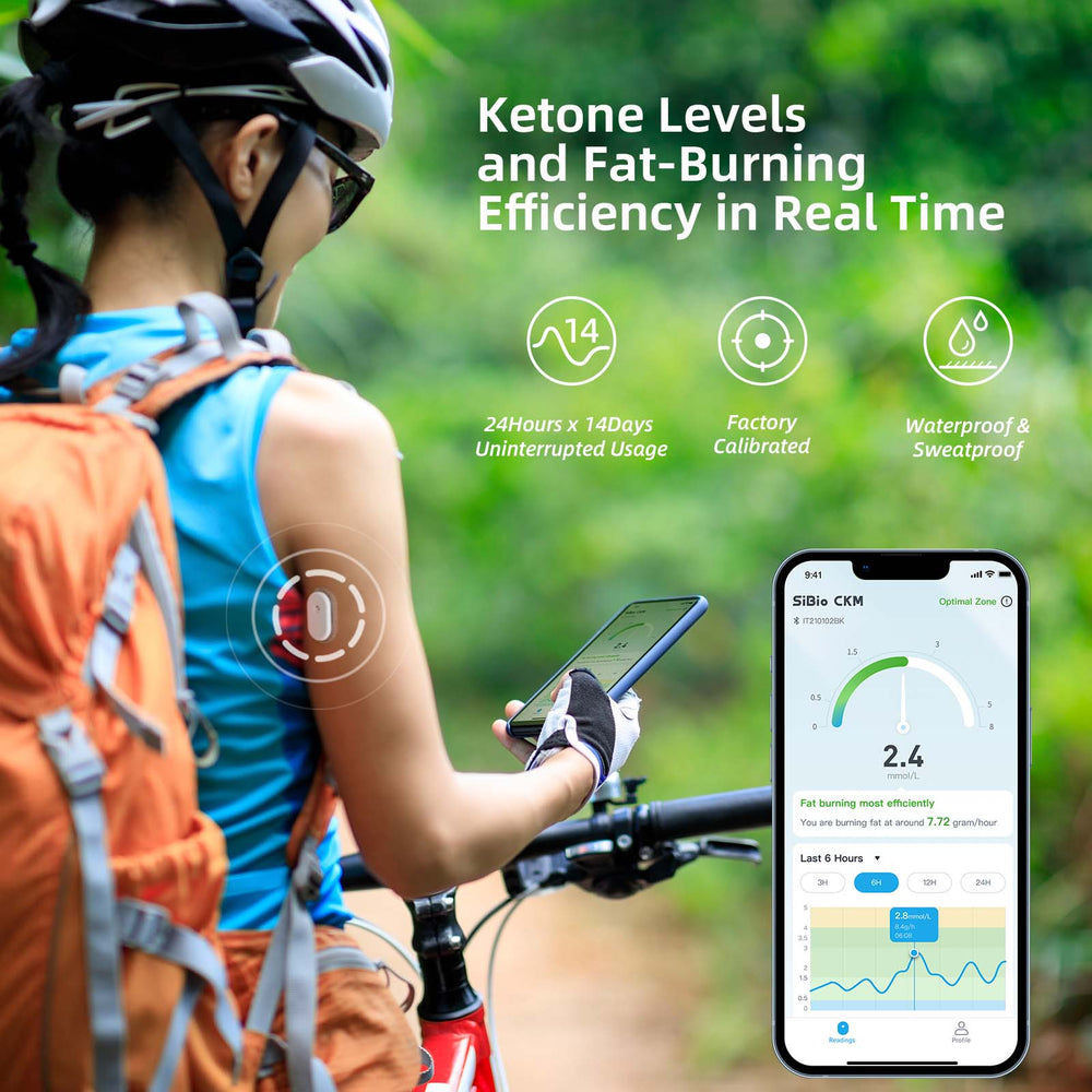 SiBio KS1 Continuous Ketone Monitoring System (CKM).