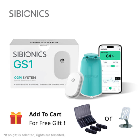 System ciągłego monitorowania poziomu glukozy SIBIONICS GS1 (CGM).