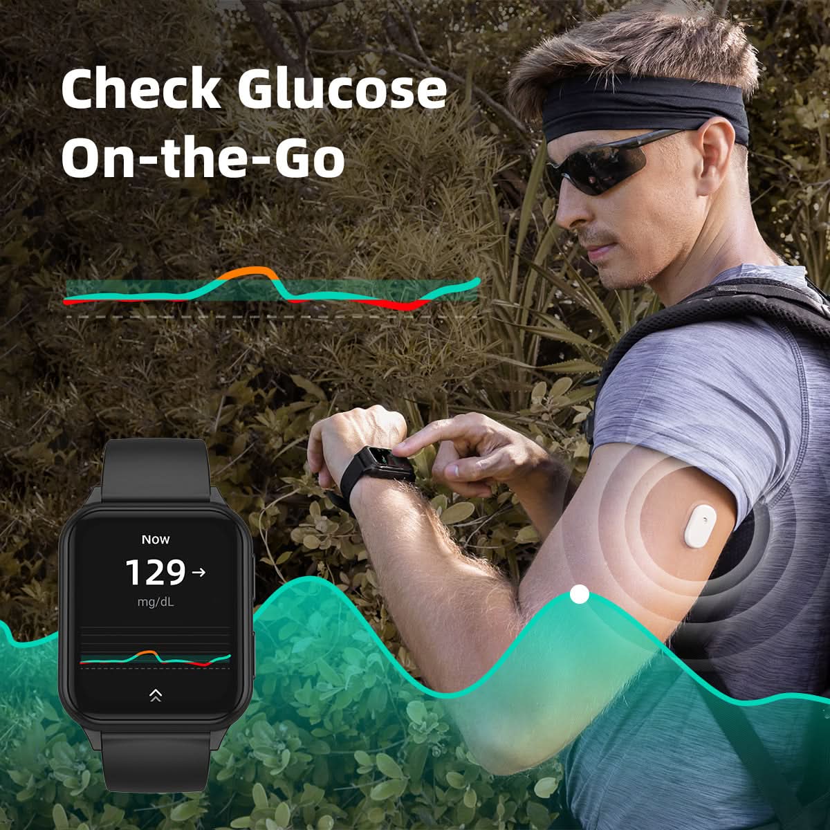 SiWatch Monitoraggio del glucosio al polso Non e necessario il telefono