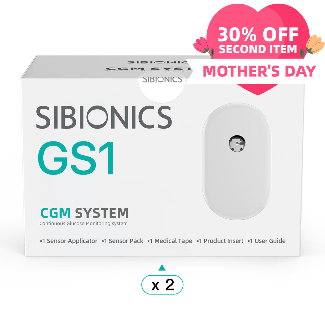 SIBIONICS GS1 System zur kontinuierlichen Glukoseüberwachung (CGM).