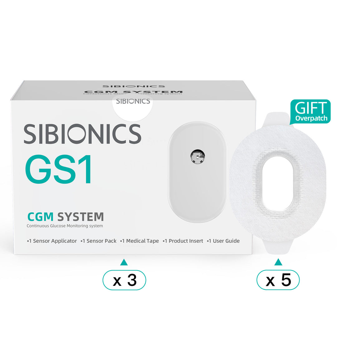 Sistema di monitoraggio continuo del glucosio (CGM) SIBIONICS GS1
