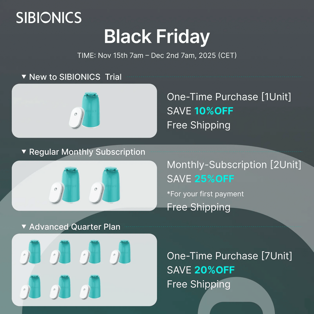 (Up to 25%OFF)SIBIONICS GS1 CGM - Continuous Glucose Monitoring System - SIBIONICS