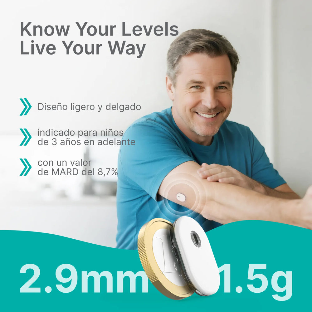（For Bulk Purchase）SIBIONICS GS3 CGM Glucose Sensor for 24/7 Continuous Monitoring - SIBIONICS