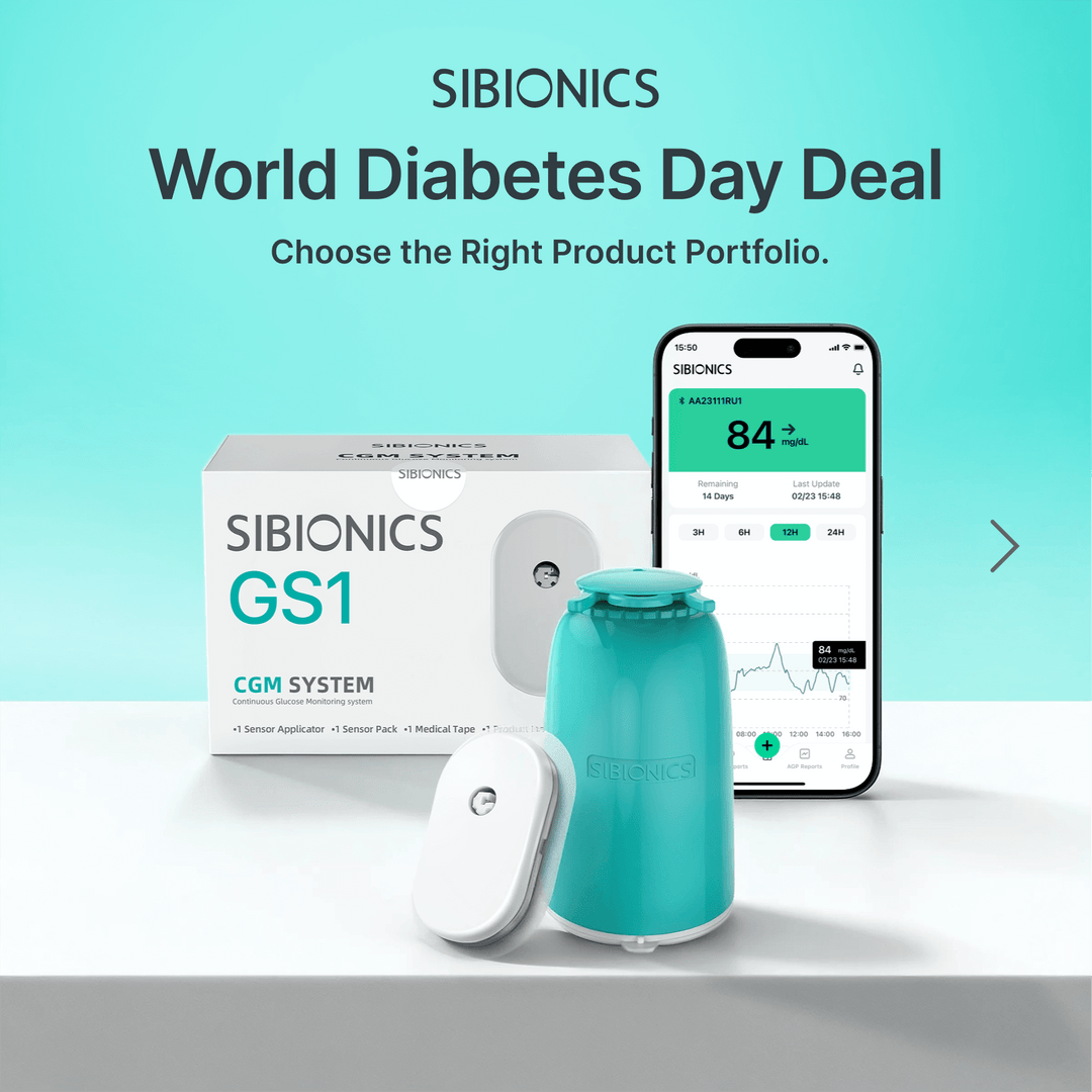 [CGM]SIBIONICS GS1 CGM - Continuous Glucose Monitoring System - SIBIONICS